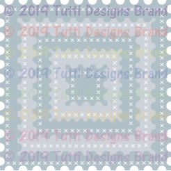 Tutti Designs - Dies - Cross Stitch Postage