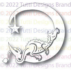 Tutti Designs - Dies - Moon Dragon