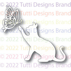 Tutti Designs - Dies - Cat & Butterfly
