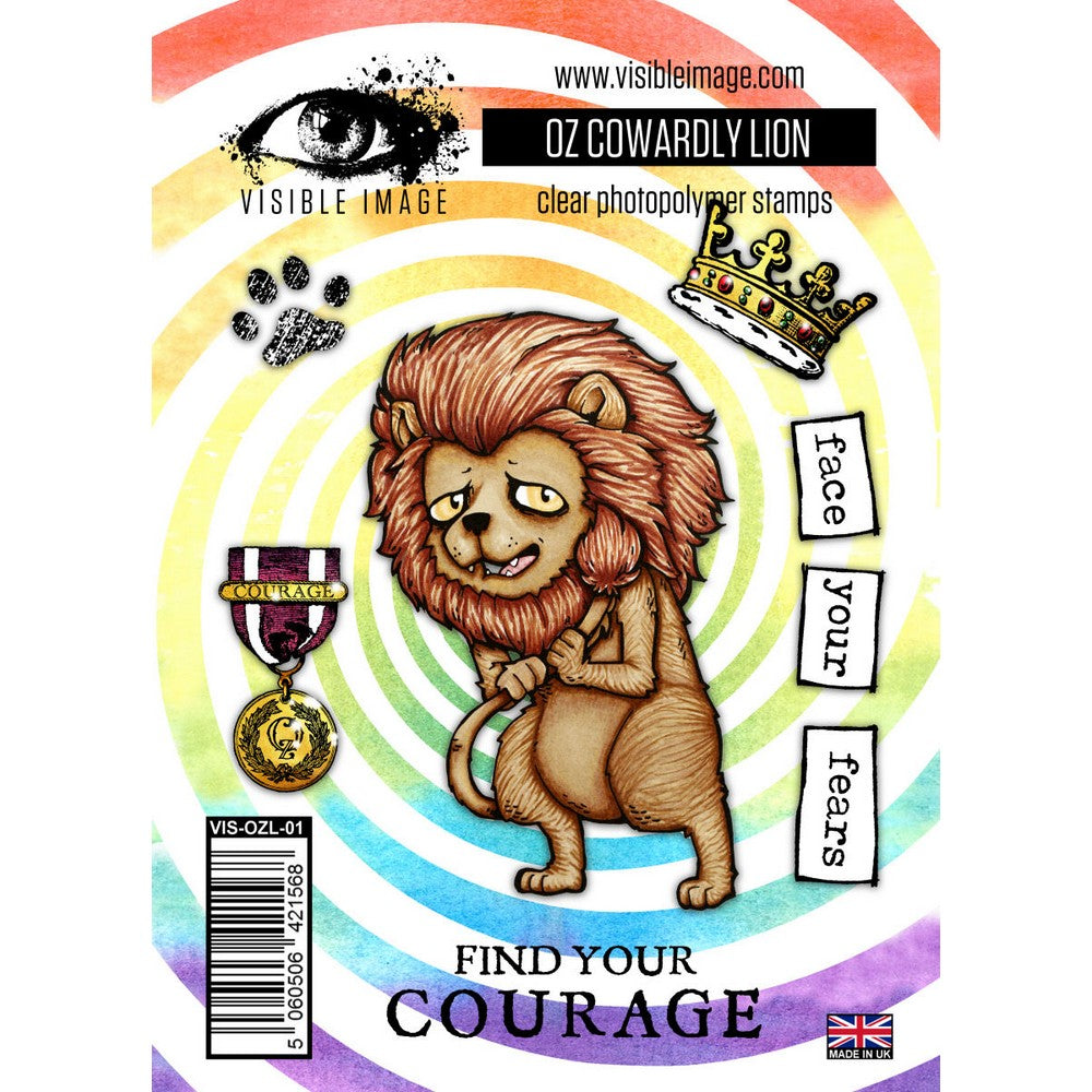Visible Image - Stamps - OZ Cowardly Lion Stamps
