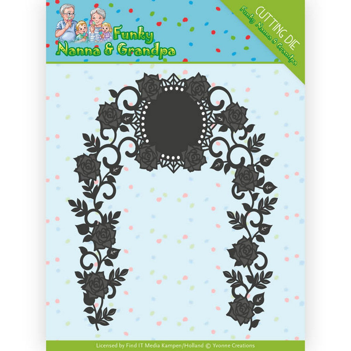 Yvonne Creations - Funky Nanna's - Floral Arch