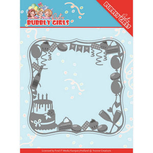 Yvonne Creations - Dies - Bubble Girls Party - Celebrations Frame