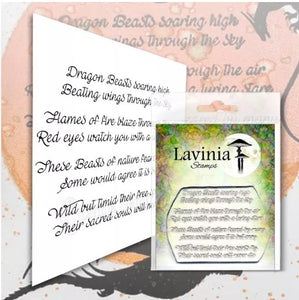 Lavinia Stamps - Dragon Verse (LAV555)